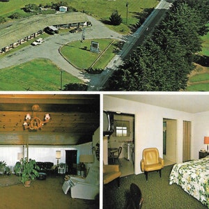 El Rancho Motel - Watsonville, California - Vintage Postcard