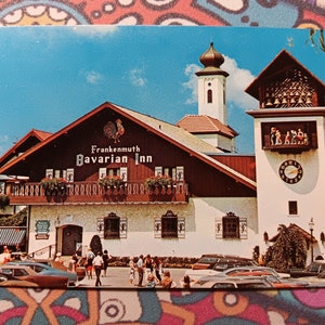 Frankenmuth Bavarian Inn - Frankenmuth, Michigan - carte postale vintage