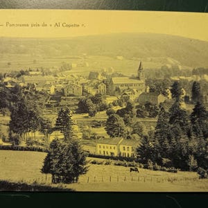 Vielsalm - Panorama pris de Al Copette - Belgio - Cartolina d'epoca