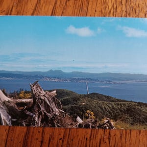 Le pont d'Astoria de Point Ellice, Washington à Astoria, Oregon - Carte postale ancienne