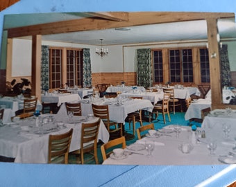 Dining Room - Hotel during Nord - Sister Bay, Wisconsin - Vintage Postcard