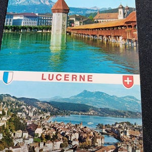 Luzern - Schweiz - Vintage Postkarte