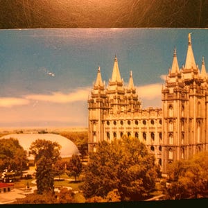 Temple Square - Salt Lake City, Utah - vintage