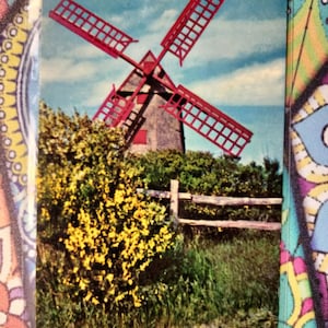 The Old Windmill at Nantucket, Massachusetts - 1967 Vintage Postcard