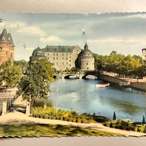 Parti Farn Orebro - Suède - Carte postale vintage