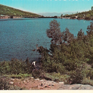 Angel Lake - Nevada - carte postale vintage