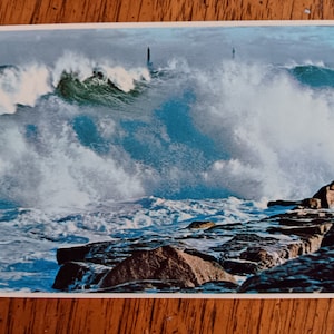 Pounding Surf - Rockport - Cape Ann, Massachusetts - Cartolina d'epoca