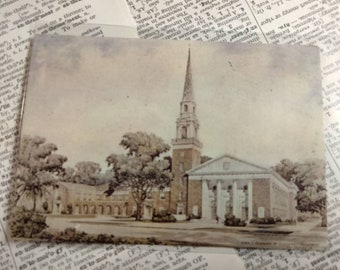 First United Methodist Church - New Orleans, Louisiana - 1970 Vintage Postcard