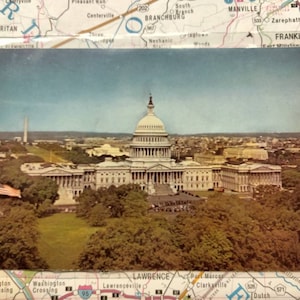 Campidoglio degli Stati Uniti - Washington, DC - Cartolina d'epoca