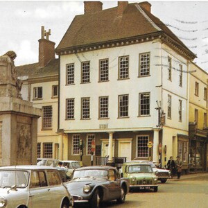 Maison du Dr Johnson - Lichfield, Angleterre - Carte postale vintage 1942