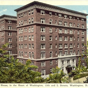 La Lee House - Washington, DC - cartolina d'epoca