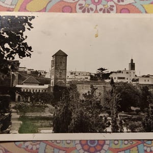 Rarat - Le Jardin des Oudaias et la Ville Ancienne - Cartão Postal Vintage