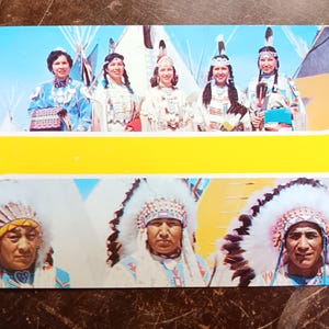Native Americans- Vintage Postcard