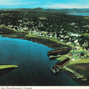 St. Andrews by the Sea - La storica Shiretown della contea di Charlotte - New Brunswick, Canada - Cartolina d'epoca