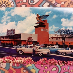 Thunderbird Hotel - Las Vegas, Nevada - Vintage Postkarte