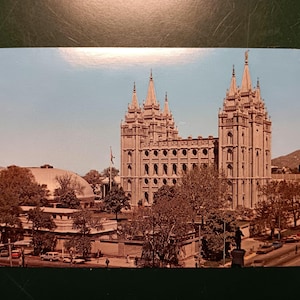 Temple Square - Salt Lake City, Utah - vintage