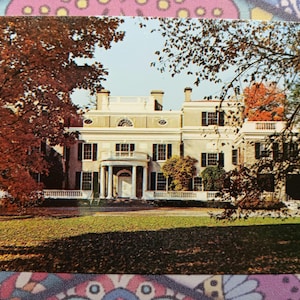 Franklin D. Roosevelt - National Historische Seite - Hyde Park, New York - Vintage Postkarte