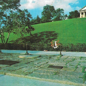 Cimetière national d'Arlington - Arlington, Virginie - Carte postale vintage 1969