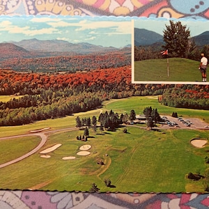 Craigwood Golf Course & Country Club - Lake Placid, New York - Carte postale ancienne