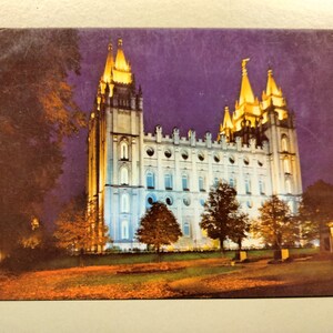 Temple mormon - Salt Lake City, Utah - vintage