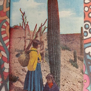 Natifs du sud-ouest - Carte postale vintage de 1947