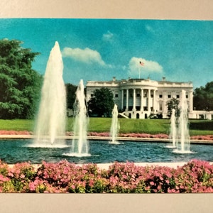 La Casa Bianca - Washington, DC - Cartolina d'epoca