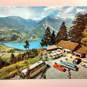 Cafe-Restaurant Kerenzer-Berghus - Bramboden - Switzerland - Vintage Postcard