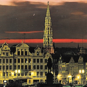 Bruxelles - Bruxelles - carte postale vintage