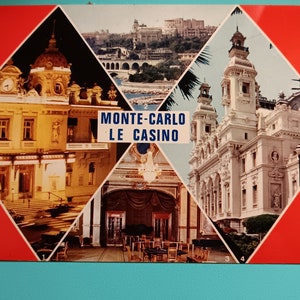 Monte-Carlo Le Kasino - Vintage Postkarte