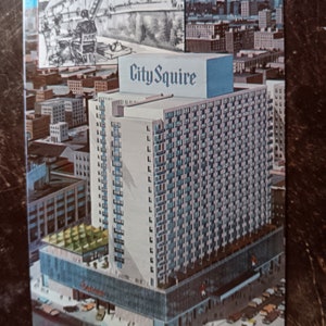 City Squire Motor Inn- Broadway, New York - Vintage Postcard