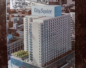 City Squire Motor Inn- Broadway, Nueva York - Postal vintage