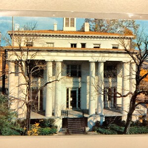 La Maison Blanche de la Confédération - Richmond, Virginie - carte postale vintage