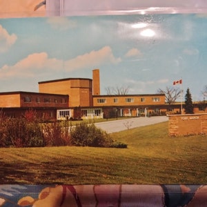 York Manor - Home for the Aged of York County, Ontario, Canada - Vintage Postcard