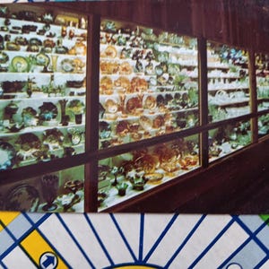 Casa delle bambole e di vetro - Cartolina d'epoca del 1973