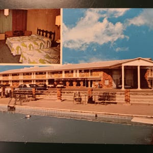 Town House - Friendship Inn - Brinkley, Arkansas - Vintage Postcard