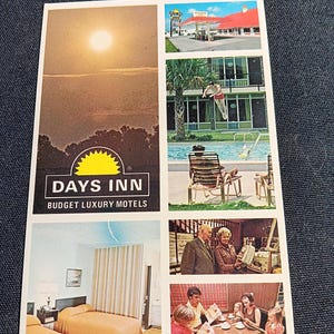Day's Inn - Atlanta, Géorgie - carte postale ancienne