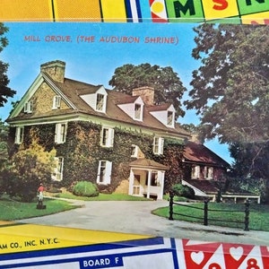 Mill Grove - the Audubon Shrine - Audubon, Pennsylvania  - Vintage Postcard