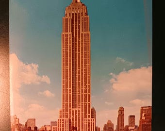 Empire State Building - Nueva York - Postal antigua