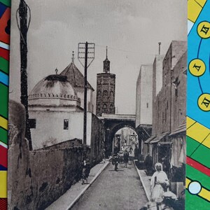 Rabat - Le Maroc Illustre - La Rue Sidi-Fatah - Carte postale ancienne