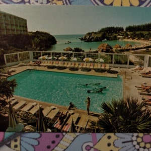 The Sonesta Beach Hotel - Southhampton, Bermudas - Postal vintage de 1982