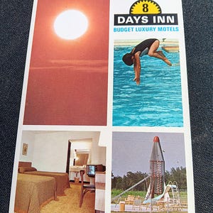 Day's Inn - Atlanta, Géorgie - carte postale ancienne