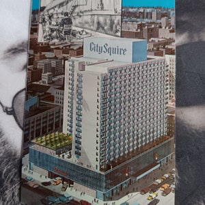 City Squire Motor Inn- Broadway, New York - 1964 Vintage Postcard