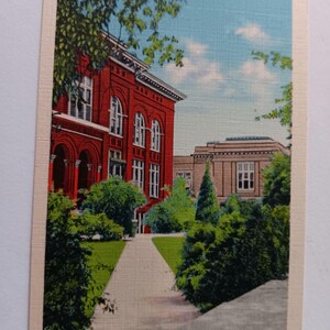 Terrell Hall - Université de Géorgie - Athènes, Géorgie - Carte postale ancienne