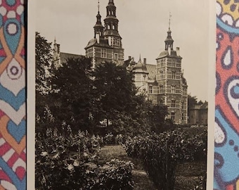 Kopenhagen, Rosenburg - Denmark - Vintage Postcard