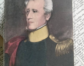 Portrait by Ralph E W Earl - The Hermitage -Home of General Andrew Jackson - Nashville, Tennessee - Vintage Postcard