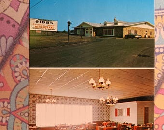 Restaurante Gibbs Country House, Scottsville, Michigan: postal antigua