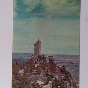 Will Rogers Schrein der Sonne auf dem Cheyenne Mountain - Vintage Postkarte