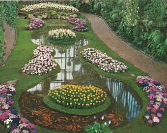 The Jewel Box - Forest Park - St Louis, Missouri - 1966 Vintage Postcard