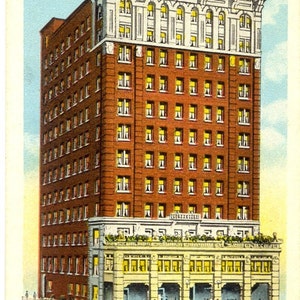 Hotel Windsor - Wheeling, Virginia Occidental - Postal Vintage