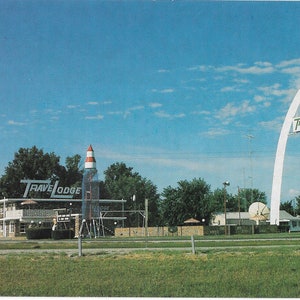 Travel Lodge - Vandalia, Illinois - Cartolina d'epoca
